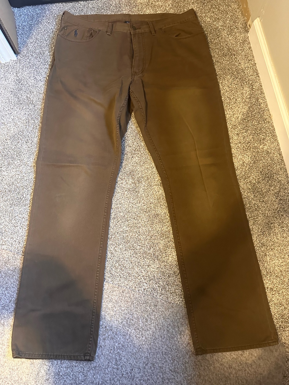 Polo by Ralph Lauren Men's Brown Chinos - Picture 1 of 6